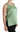 Dolce & Gabbana Dolce & Gabbana Green Sleeveless 100% Silk Top Tank Blouse - T-Shirts