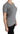 Dolce & Gabbana Dolce & Gabbana Gray Crewneck Amore Patch Cotton Top T-shirt - T-Shirts
