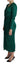 Dolce & Gabbana Dolce & Gabbana Green Fitted Silhouette Midi Viscose Dress - Apparel & Accessories > Clothing > Dresses Dresses