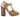 Dolce & Gabbana Dolce & Gabbana Pink Gold Leather Crystal Pumps T-strap Shoes - Apparel & Accessories > Shoes > Sandals Sandals