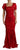 Dolce & Gabbana Dolce & Gabbana Red Silk Stretch Sheath Mermaid Gown Dress - Dresses