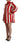 Dolce & Gabbana Dolce & Gabbana White Red Stretch Mini Shirt Gown Dress - Dresses