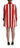 Dolce & Gabbana Dolce & Gabbana White Red Stretch Mini Shirt Gown Dress - Dresses