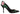 Dolce & Gabbana Dolce & Gabbana Black Leather Roses High Heels Pumps Shoes - Shoes