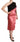 Dolce & Gabbana Dolce & Gabbana Pink One-Shoulder Silk Tassel Fringe Gown Mid Dress - Dresses