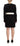 Givenchy Givenchy Black Wool Long Sleeves Belted Mini Sheath Dress - Dresses