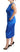 P.A.R.O.S.H. P.A.R.O.S.H. Blue Acetate Sleeveless Pleated Midi Sheath Dress - Dresses