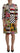 Dolce & Gabbana Dolce & Gabbana Multicolor Charmeuse Floral Sheath Jaquard Pachwork Dress - Dresses