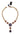 Dolce & Gabbana Dolce & Gabbana Gold Brass Crystal Purple Pink Pearl Pendants Necklace - Jewelry