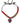 Dolce & Gabbana Dolce & Gabbana Red Blue Beaded DG LOVES LONDON Flag Branded Bracelet - Jewelry