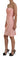 Dolce & Gabbana Dolce & Gabbana Pink Silk Stretch Strapless Sheath Dress - Dresses