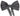 Dolce & Gabbana Dolce & Gabbana Black White Pattern Adjustable Neck Papillon Bow Tie - Ties