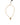Dolce & Gabbana Dolce & Gabbana Gold Brass Chain Pearl Pendant Charm Necklace - Jewelry