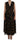 Dolce & Gabbana Dolce & Gabbana Black Silk Brown Fringes A-Line Dress - Apparel & Accessories > Clothing > Dresses Dresses