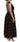 Dolce & Gabbana Dolce & Gabbana Black Silk Brown Fringes A-Line Dress - Apparel & Accessories > Clothing > Dresses Dresses