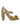 Dolce & Gabbana Dolce & Gabbana Gold Leather Crystal Mary Janes Pumps Shoes - Shoes
