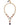 Dolce & Gabbana Dolce & Gabbana Gold Brass Crystal Purple Pink Pearl Pendants Necklace - Jewelry