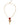 Dolce & Gabbana Dolce & Gabbana Gold BrassChain Sacred Heart Rose Crystal Charm Necklace - Jewelry