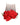 Dolce & Gabbana Dolce & Gabbana Red Silk Floral Gold Brass Women Hair Comb - Jewelry