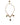 Dolce & Gabbana Dolce & Gabbana Gold Chain Brass Crystal Clock Statement Necklace - Jewelry