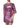 Dolce & Gabbana Dolce & Gabbana Metallic Fuchsia Floral Sheath Mini Dress - Dresses