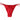 Dolce & Gabbana Dolce & Gabbana Red Nylon Stretch Beachwear Swimwear Bottom Bikini - Swimwear