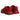 Dolce & Gabbana Dolce & Gabbana Red Leather Daymaster Low Top Sneakers Shoes - Sneakers