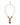 Dolce & Gabbana Dolce & Gabbana Gold Brass Lily Crystal Sacred Heart Pendant Necklace - Jewelry