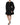 Dolce & Gabbana Dolce & Gabbana Black Cotton Long Sleeves A-line Mini Dress - Dresses