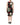 Dolce & Gabbana Dolce & Gabbana Black Floral Print Sleeveless Sheath Dress - Dresses