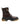 Dolce & Gabbana Dolce & Gabbana Brown Black Leather Boots Zipper Lace Up Shoes - Boots