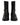 Dolce & Gabbana Dolce & Gabbana Black Leather Flats Logo Short Boots Shoes -