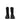 Stuart Weitzman Black Leather Ankle Boots