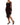 Dolce & Gabbana Dolce & Gabbana Black Lace Trim Long Sleeve Sheath Mini Dress -