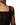 Dolce & Gabbana Dolce & Gabbana Black Lace Trim Long Sleeve Sheath Mini Dress -