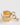 Dolce & Gabbana Dolce & Gabbana Gold Tone Brass Logo Chain Clear Crystals Adjustable Ring -