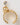Dolce & Gabbana Dolce & Gabbana Gold Tone Brass Logo Chain Clear Crystals Adjustable Ring -