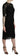 Dolce & Gabbana Dolce & Gabbana Black Floral Lace Sheath Knee Length Dress -