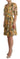 Dolce & Gabbana Dolce & Gabbana Yellow Floral Print Pleated Maxi Dress -