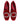 Dolce & Gabbana Dolce & Gabbana Red Velvet Crystal Buckle Loafers Flats Shoes -