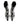 Dolce & Gabbana Dolce & Gabbana Black White Zebra Leather Mid Calf Boots Shoes -