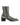 Dolce & Gabbana Dolce & Gabbana Gray Cotton Velvet Mid Calf Short Boots Shoes -