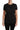 Dolce & Gabbana Black Dotted Crewneck Cotton Top T-shirt