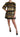 Dolce & Gabbana Dolce & Gabbana Polyester Black Gold Leopard Shift Mini Dress - Apparel & Accessories > Clothing > Dresses Dresses