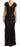 Dolce & Gabbana Black Sequined Open Shoulder Long Gown Dress