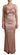 Dolce & Gabbana Pink Lace Long Bodycon Maxi Polyester Dress