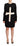 Givenchy Givenchy Black Wool Long Sleeves Belted Mini Sheath Dress - Dresses