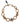 Dolce & Gabbana Dolce & Gabbana Gold White Lily Floral Chain Statement Necklace - Jewelry