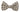 Dolce & Gabbana Gray 100% Silk Adjustable Neck Papillon Bow Tie