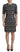 Dolce & Gabbana Black Gray Jacquard Sheath Bodycon Dress